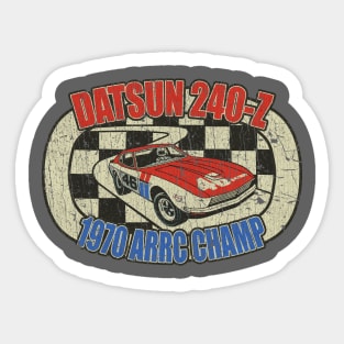 Datsun 240Z ARRC Champ 1970 Sticker